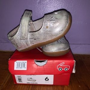 See Kai Run new walker shoes silver